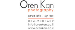 כרטיס עסק: אורן קאן - צלם אירועים וכנסים, צילום אומנותי