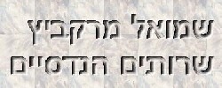 כרטיס עסק: שמואל מרקביץ' שרותים הנדסיים